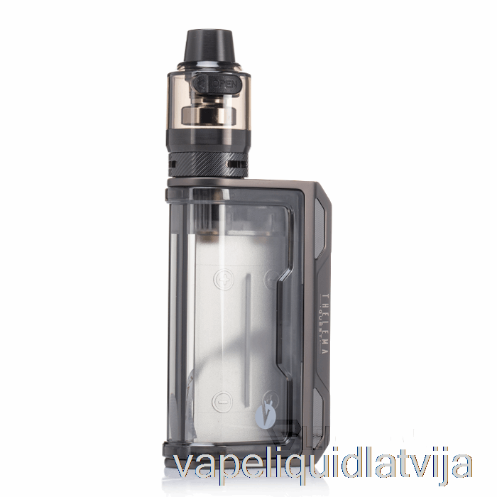 Pazaudēts Vape Thelema Quest 200w Sākuma Komplekts Gunmetal / Dzidrs Vape šķidrums